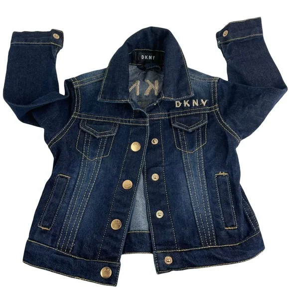 Dkny | Jackets & Coats | Dkny Jean Jacket Dark Denim Size 8m